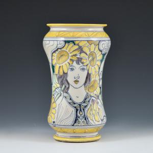 Albarello Galileo Chini - L'Arte della Ceramica